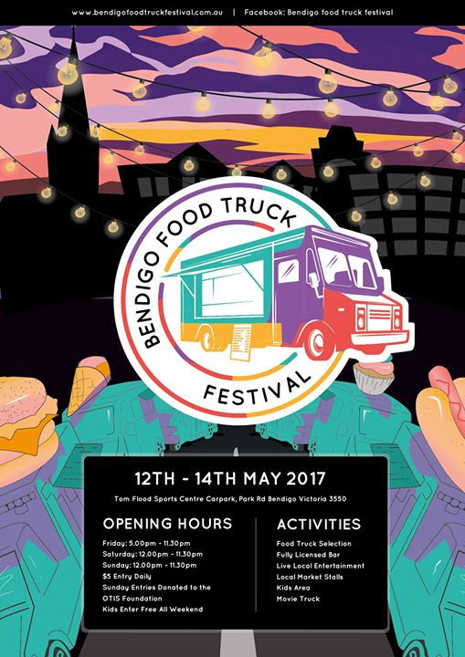 Bendigo Food Truck Festival - This Weekend - Melbourne Food Festivals